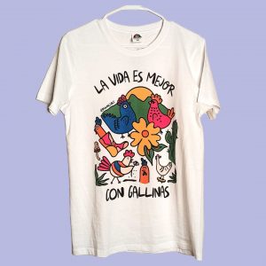 Polera blanca LVEMCG
